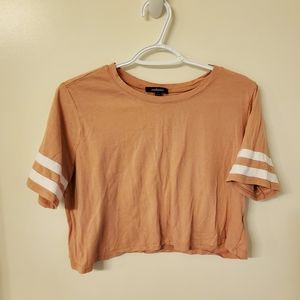 Peachy Pink Crop Top